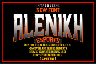 Alenikh Sports: A Font for Bold Editorial Statements