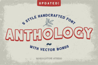 Anthology: A Versatile Sans Serif Font for Creative Product Design