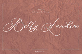 Betty Laudia: A Script Font for Elegant Digital Branding