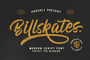Billskates: A Script Font That Elevates Branding with Elegance and Nostalgia
