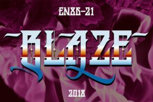 BLAZE: A Font That Speaks with Character