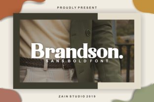 Brandson: A Bold Serif Font for Standout Design