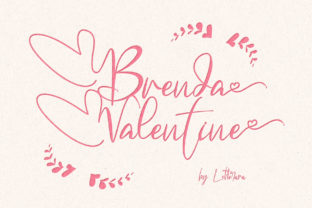 Brenda Valentine: A Romantic Script Font for Editorial Design