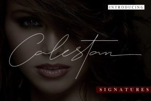 Calestan: A Script Font for Elegant Web Design