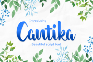 Cantika: A Script Handwritten Font That Elevates Brand Identity