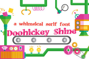 Doohickey Shine: A Serif Font for Creative Web Design