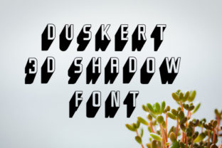 DuskerT: A Bold Sans Serif Font for Modern Editorial Design