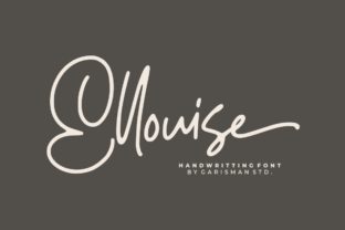 Ellouise: A Script Font That Elevates Every Craft Project