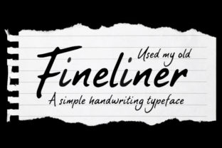 Fineliner: A Versatile Script Font for Creative Projects