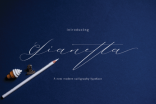 Gianetta: A Script Handwritten Font for Creative Makers