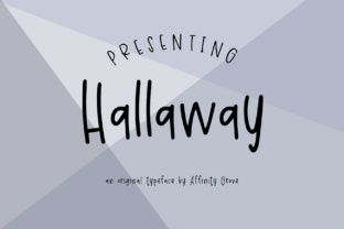 Hallaway: A Versatile Sans Serif Font for Branding and Design