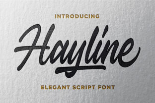 Hayline: A Script Handwritten Font That Elevates Every Design