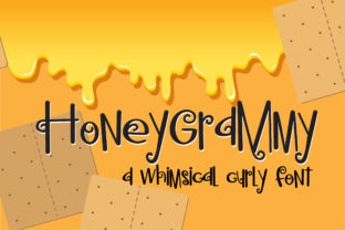 Honeygrammy: A Script Handwritten Font for Creative Product Design