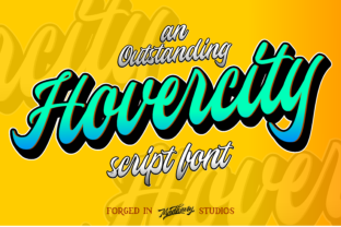 Hovercity Script Font: A Bold Choice for Designers