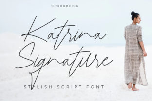 Katrina Signature: The Font That Elevates Your Brand