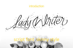 Lady Writer: The Script Font That Elevates Every Campaign