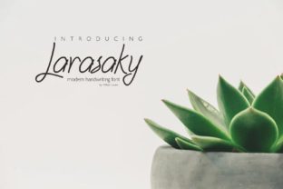 Larasaky: A Script Font That Breathes Life into Your Crafts