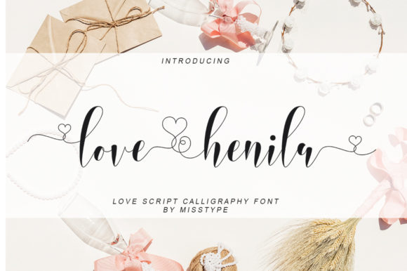 Love Henila: A Script Font for Elegant Branding and Creative Design