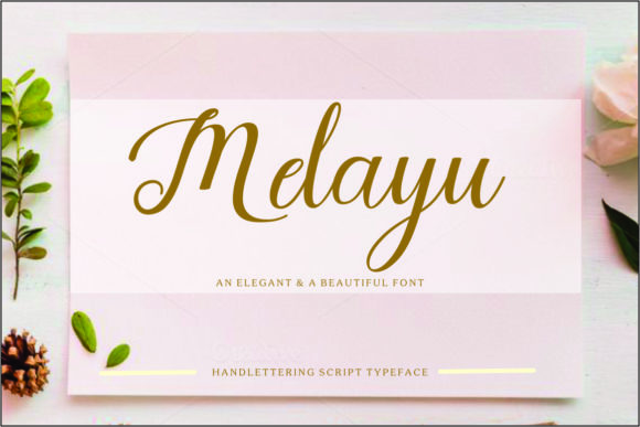 Melayu Script: A Font That Breathes Life Into Handmade Creations