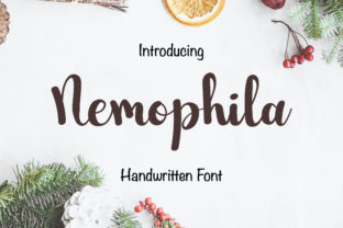 Nemophila: A Script Font for Elegant Editorial Design