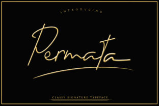 Permata: A Script Handwritten Font for Modern Web Design