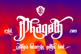 Phagoth: The Bold Blackletter Font for Standout Digital Design