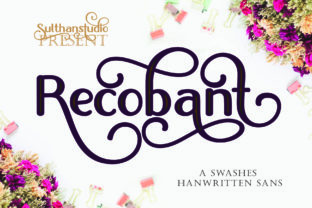 Recobant: The Font That Elevates Every Craft Project