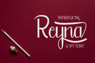 Reyna: A Script Handwritten Font for Creative Crafters and Product Designers