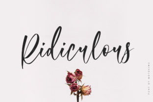 Ridiculous: A Script Handwritten Font for Creative Campaigns