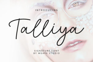 Talliya: A Script Font That Elevates Digital Branding