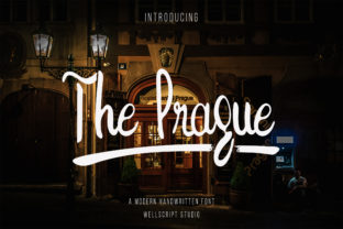 The Prague: A Script Font for Authentic Editorial Design