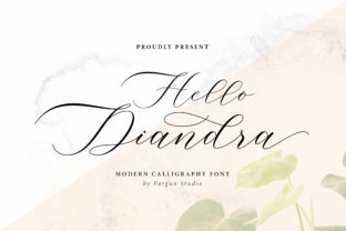 Transform Your Brand with Hello Diandra Script Font