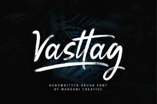 Vasttag: A Script Handwritten Font for Editorial Design and Creative Expression