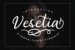 Vesetia: A Script Font That Elevates Handmade Design