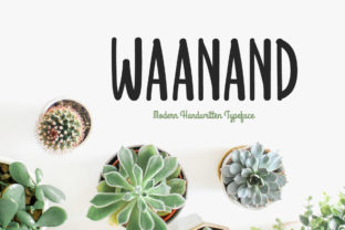 Waanand: The Script Handwritten Font for Modern Web Design