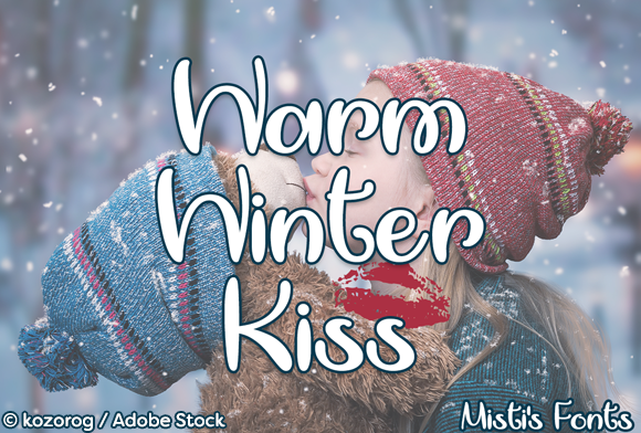 Warm Winter Kiss: A Font That Brings Whimsy to Your Brand
