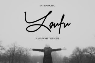 Youfu: A Script Handwritten Font for Creative Campaigns